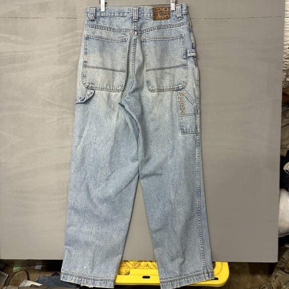 Vintage Y2K Paco Jean Co Skater Baggy Streetwear Design Hip Hop Mens Size 34X30 - Picture 2 of 5